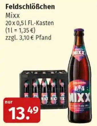 Markgrafen Feldschlößchen Mixx 20x0,5 L-Fl. Kasten Angebot