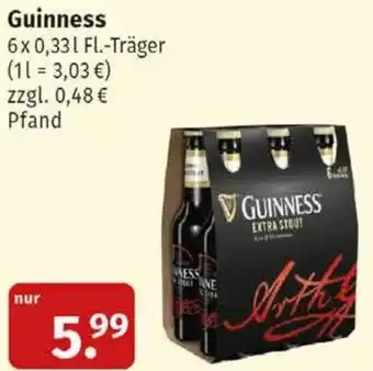 Markgrafen Guinness 6x 0,33 l Fl.-Träger Angebot