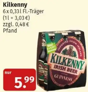 Markgrafen Kilkenny 6x 0,33 l Fl.-Träger Angebot