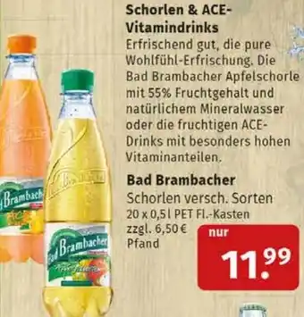 Markgrafen Bad Brambacher 20x0,5 L-Fl. Kasten Angebot