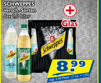 Zisch Schweppes 6x1L Angebot