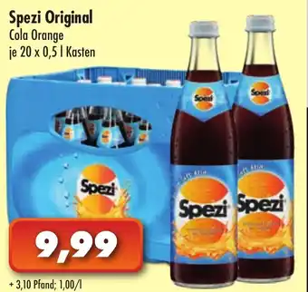 Lösch Depot Spezi Original Cola Orange 20x0,5L Angebot