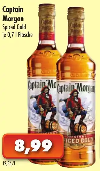 Lösch Depot Captain Morgan Spiced Gold 0,7L Angebot