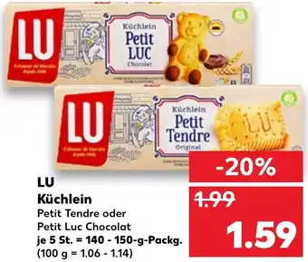 Kaufland LU Kuchlein 150g Angebot