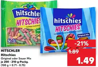 Kaufland HITSCHLER Hitschies 210g Angebot