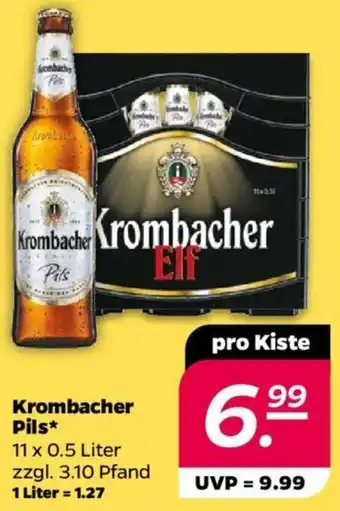 NETTO Krombacher Pils 11 x 0.5 Liter Angebot