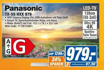 expert Octomedia Panasonic TX-55 HXX 979 Angebot