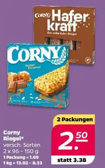 NETTO Corny Riegel 2 x 96 - 150 g Angebot