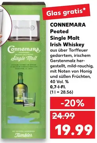 Kaufland CONNEMARA Peated single malt irish whiskey Angebot