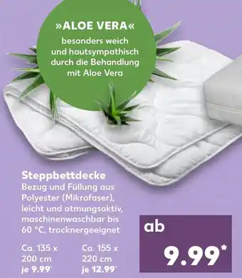 Kaufland Steppbettdecke Angebot