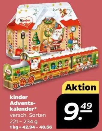 NETTO kinder Adventskalender 221 - 234 g Angebot