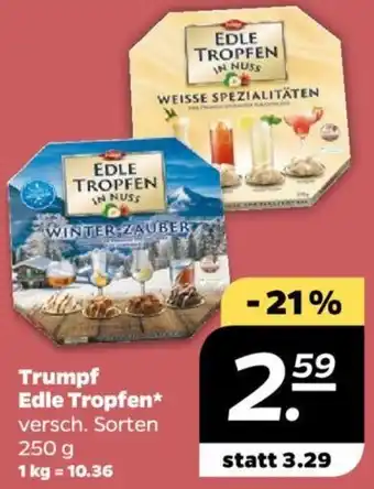 NETTO Trumpf Edle Tropfen 250 g Angebot