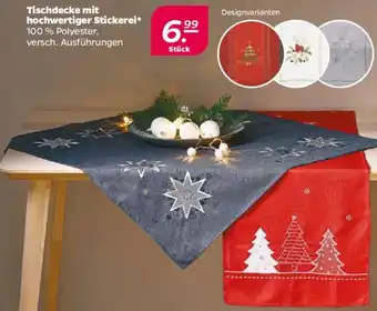 NETTO Tischdecke mit hochwertiger Stickerei Angebot