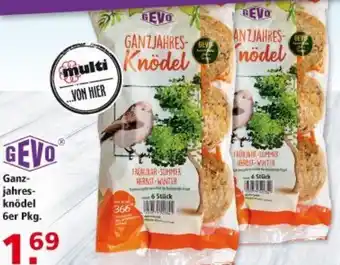 Multi Markt Gevo Ganz jahresknödel Angebot