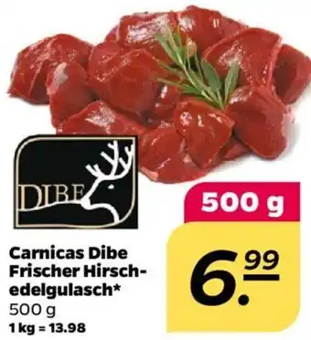 NETTO Carnicas Dibe Frischer Hirschedelgulasch 500 g Angebot