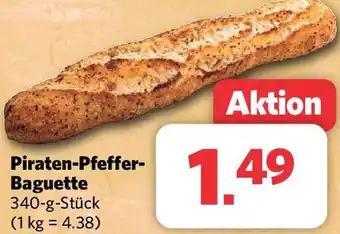 Combi Piraten Pfeffer Baguette 340 g Stück Angebot