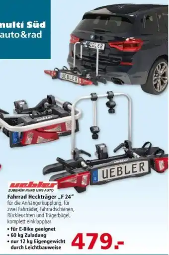 Multi Markt Uebler Fahrrad Heckträger F 24 Angebot