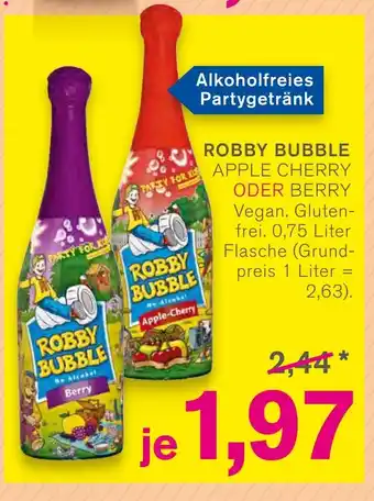 KODi ROBBY BUBBLE Apple-Cherry o. Berry 750ml Angebot