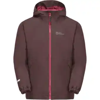 Intersport Jack wolfskin kinder doppeljacke iceland 3in1 jacket k boysenberry 152 Angebot