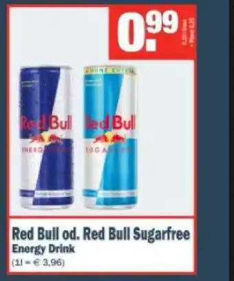 Benz Getränke Red Bull od.Red Bull Sugarfree Energy Drink Angebot