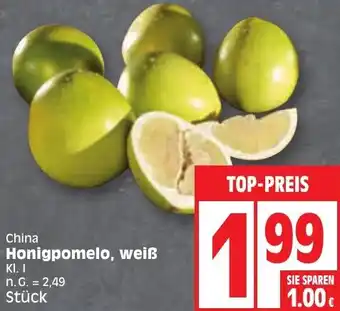 Edeka China Honigpomelo, weiß Angebot