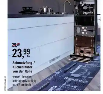 ARO Schmutzfang-/Küchenläufer von Der Rolle Angebot