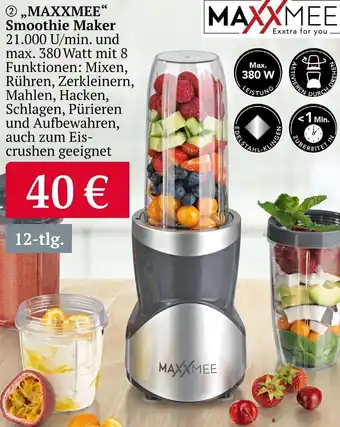 Woolworth MAXXMEE Smoothie Maker Angebot