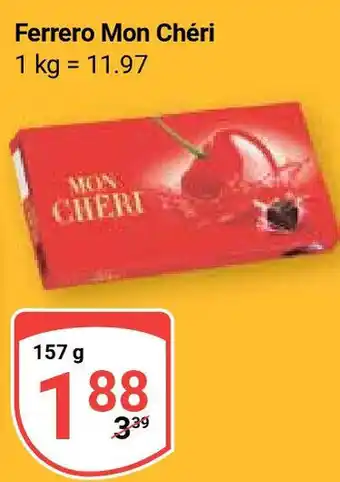 Globus Ferrero Mon Chéri 157 g Angebot