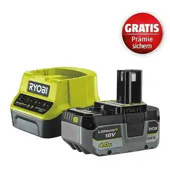 Bauhaus Ryobi one+hp akku & ladegerät rc18120-140x (18 v, 4 ah, 1 akku) Angebot