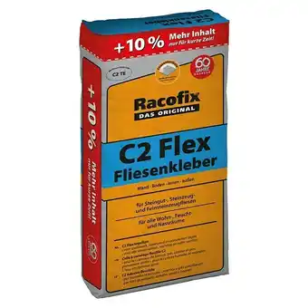 Bauhaus Racofix fliesenkleber c2 flex (22 kg) Angebot