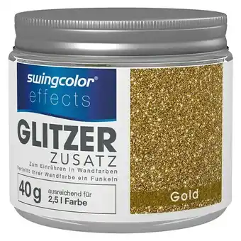 Bauhaus Swingcolor effects effektzusatz glitzer-zusatz (gold, 40 g) Angebot