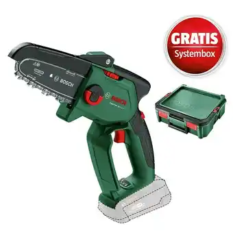 Bauhaus Bosch power for all 18v maschinenpaket easy chain 18v-15-7 (akku-kettensäge easy chain 18v-15-7 + gratis systembox) Angebot