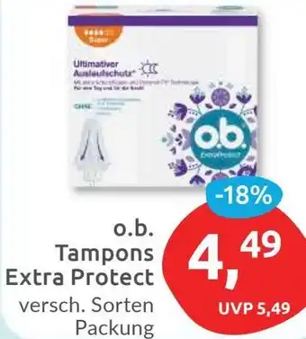 Budni o.b. Tampons Extra Protect Angebot