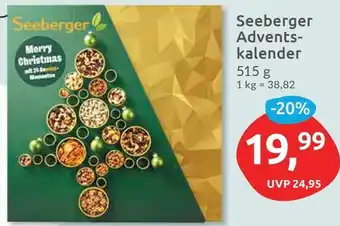 Budni Seeberger Adventskalender 515 g Angebot