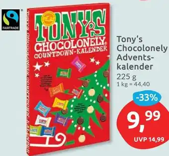 Budni Tony's Chocolonely Adventskalender 225 g Angebot