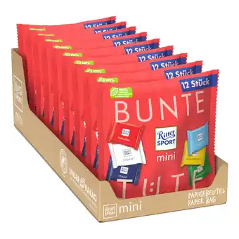 Netto Marken-Discount Ritter sport mini bunte tüte 200 g, 9er pack Angebot