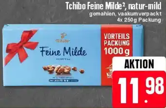 Edeka Tchibo Feine Milde, natur-mild 4x 250g Packung Angebot