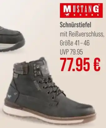 V Markt MUSTANG Schnürstiefel Angebot