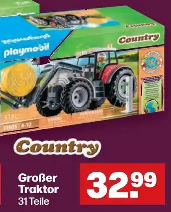 Handelshof Playmobil Country Großer Traktor 31 Teile Angebot