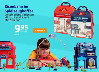 Action Eisenbahn im Spielzeugkoffer Angebot