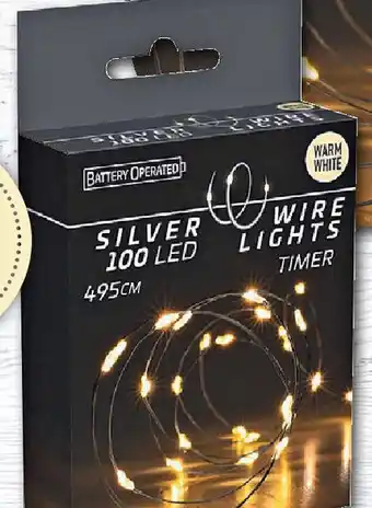 Famila Nord West LED-Silberdraht-lichterkette 100 LED Angebot