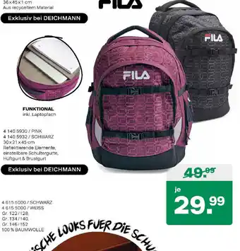 Deichmann Fila Bag Angebot