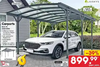 Netto Marken-Discount JUSKYS Carports Angebot