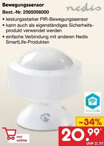 Netto Marken-Discount Nedis Bewegungssensor Angebot