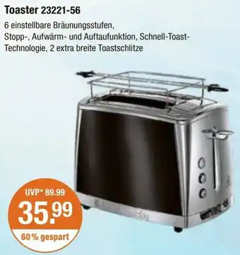 V Markt Russell Hobbs Toaster 23221-56 Angebot