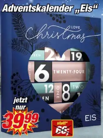 Posten Börse Adventskalender ,,Eis" Angebot