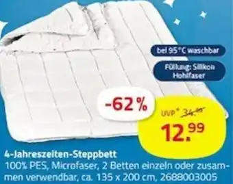 ROLLER 4-Jahreszeiten-Steppbett Angebot