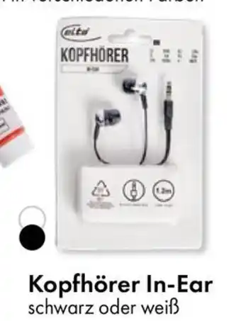 TEDi Kopfhörer In-Ear schwarz oder weiß Angebot