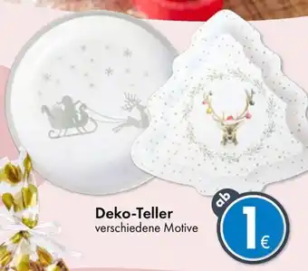 TEDi Deko-Teller verschiedene Motive Angebot