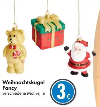 TEDi Weihnachtskugel Fancy verschiedene Motive Angebot